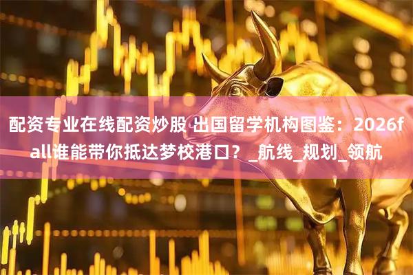 配资专业在线配资炒股 出国留学机构图鉴：2026fall谁能带你抵达梦校港口？_航线_规划_领航
